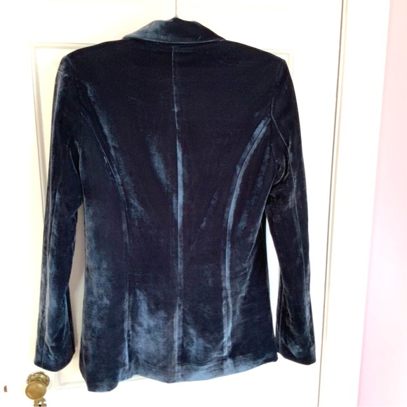 Design Labs Blue Velvet Blazer - Picture 3 of 7